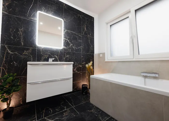 公寓 Luxus-neubauvilla Am Tierpark 阿尔斯多夫